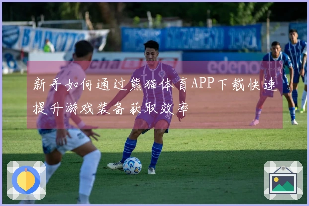 新手如何通过熊猫体育APP下载快速提升游戏装备获取效率